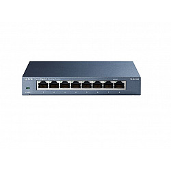TP-LINK Switch  TL-SG108 Gigabit, 8x RJ45, 10, 100, 1000Mbps, Desktop metalno kuciste