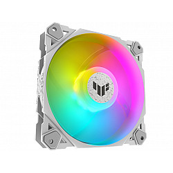 ASUS ventilator TUF Gaming TF120 ARGB WHITE, 120mm ventilator, bela