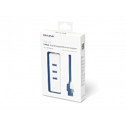 TP- LINK USB HUB 3.0 3 port 1 lan  UE330