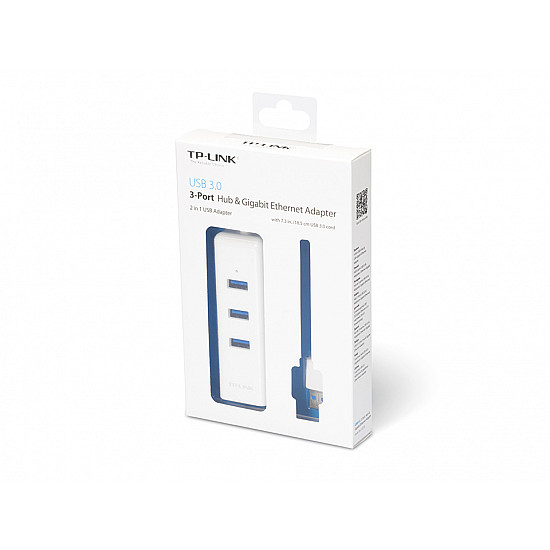 TP- LINK USB HUB 3.0 3 port 1 lan  UE330