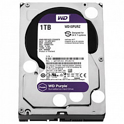 WD HDD 1TB WD10PURZ SATA3 64MB Caviar Purple