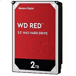 WD HDD 2TB 3.5 IntelliPower 256M Red for NAS WD20EFAX