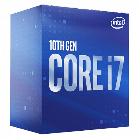 INTEL Core i7-10700F, 14nm, LGA1200, 8-Cores, 2.90GHz, 16MB, Box