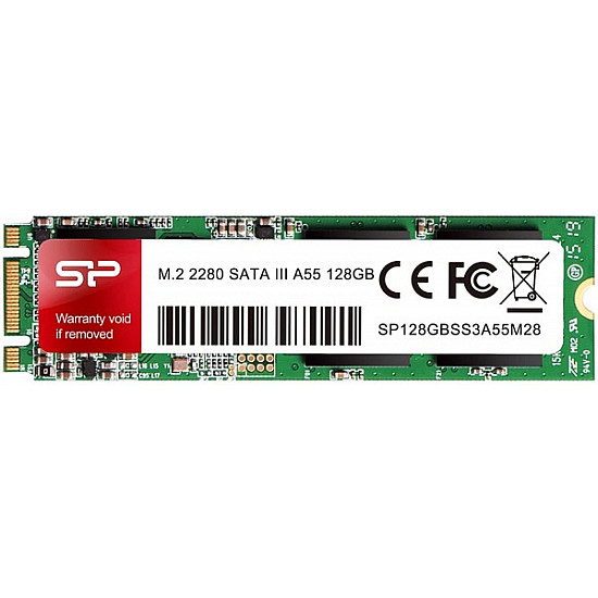 SILICON POWER 128GB M.2 2280 A55, SP128GBSS3A55M28