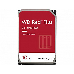 WESTERN DIGITAL 10TB WD Red Plus NAS Internal Hard Drive HDD - 7200 RPM, SATA 6 Gb, s, CMR, 256 MB Cache, 3.5"  - WD101EFBX