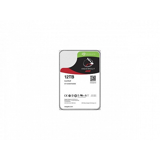 SEAGATE IronWolf, 3.5 ,  12TB ,  256MB ,  SATA ,  7200 rpm, ST12000VN0008