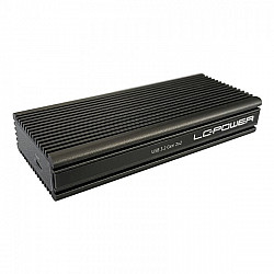 LC Power HDD Rack LC-M2-C-NVME-2X2 - M.2 SSD Enclosure Gen 2x2