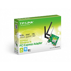 TP LINK TL-WN881ND 300Mbps Wi-Fi Pci Express Adapter, Qualcomm, 2.4GHz802.11b, g, n