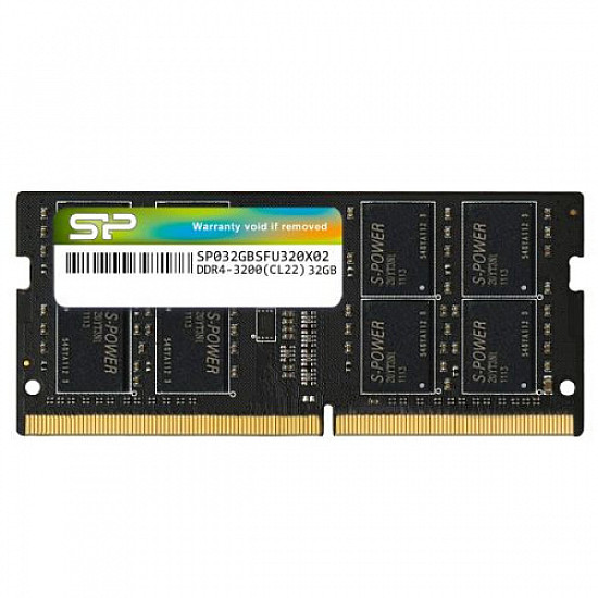 SiliconPower RAM SODIMM DDR4 32GB 3200MHz  SP032GBSFU320X02