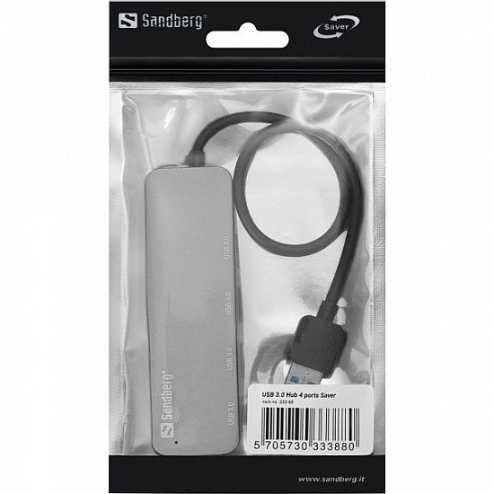 Sandberg USB HUB 4 port USB 3.0 333-88