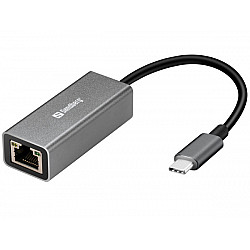 Sandberg adapter USB C-LAN 10, 100, 1000Mbps 136-04
