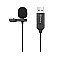 Sandberg USB streamer mikrofon Clip 126-40