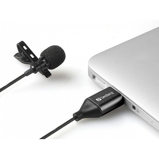 Sandberg USB streamer mikrofon Clip 126-40