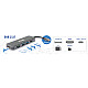 D-Link docking DUB-2327 6in1 USB-C - HDMI, USB3.0x2, CR, PD D-Link docking DUB-2327 6in1 USB-C - HDMI, USB3.0x2, CR, PD
