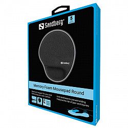 Sandberg podloga za miša Foam Mousepad Round 520-37