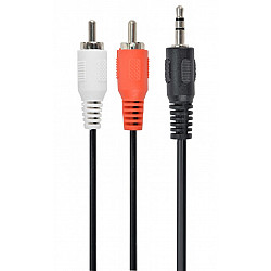 Cablexpert audio kabl CCA-458-2.5M 3.5mm-2xRCA M 2,5m