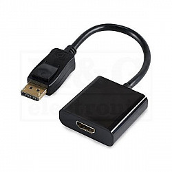 Stars Solutions adapter  DP na HDMI crni