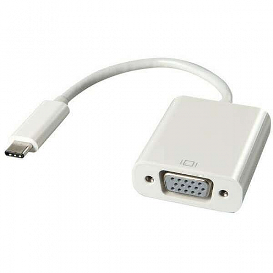 Stars Solutions adapter Type c na VGA beli M, F Stars Solutions adapter Type c na VGA beli M, F
