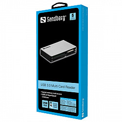 Sandberg Čitač kartica USB 3.0 Multi card reader 133-73