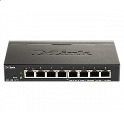 D-Link LAN Switch  DGS-1100-08PV2 10, 100, 1000 8port PoE Smart