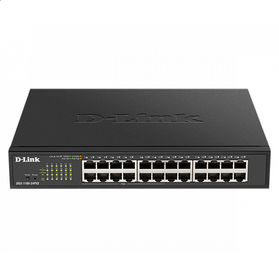 D-Link LAN Switch DGS-1100-24PV2, E 10, 100, 1000 24port, 12PoE D-Link LAN Switch DGS-1100-24PV2, E 10, 100, 1000 24port, 12PoE