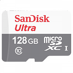 SanDisk Micro SDXC 128GB Ultra, SDSQUNR-128G-GN6MN