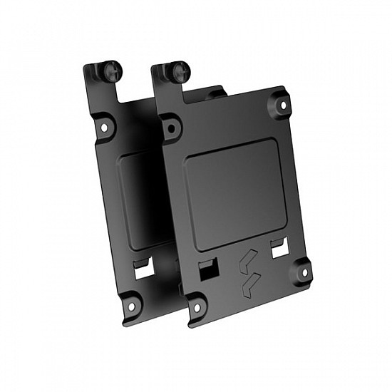 Fractal Design SSD Bracket Kit - Type B Black Dual pack, FD-A-BRKT-001 Fractal Design SSD Bracket Kit - Type B Black Dual pack, FD-A-BRKT-001