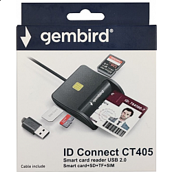 Gembird USB Smart Card Reader CRDR-CT405