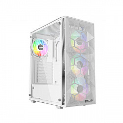 Raidmax kuciste Talos window, White, 4x 120mm FRGB, 650W, RT650RGBW