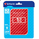 Verbatim HDD E2.5"  1TB USB 3.0 Store" n" Go 53203, Red