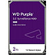 WD HDD 2TB WD23PURZ SATA3 256MB Caviar Purple