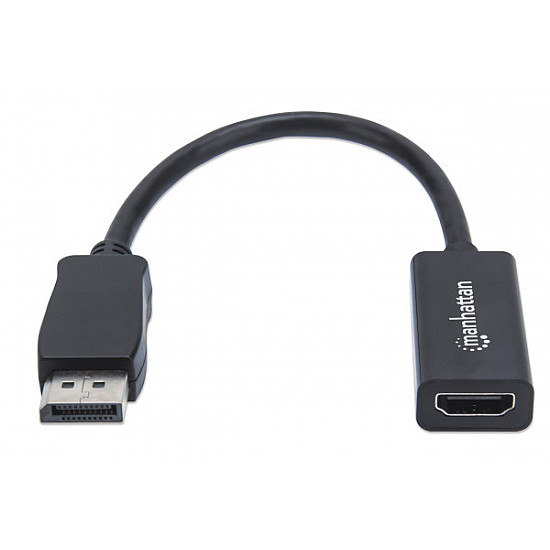Manhattan adapter 151634 DisplayPort, M - HDMI, F 1080p Crni