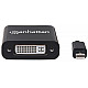 Manhattan adapter 152549 Mini DisplayPort, M - DVI-D 24+5, F 4K