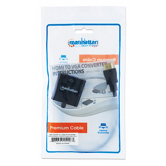 Manhattan adapter 151467 HDMI, M - VGA, F