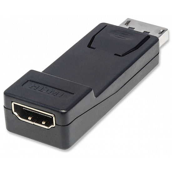 Manhattan adapter 151993 DisplayPort, M - HDMI, F dongle 1080p Crni