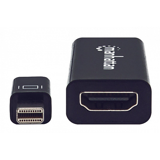 Manhattan adapter 151528 Mini DisplayPort, M - HDMI 1080p Crni