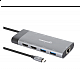 Manhattan docking station 130714 10in1 USB-C - 2xHDMI, 5xUSB, LAN, PD 100W