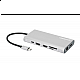 Manhattan docking station 130660 12in1 USB-C - 3xHDMI, 4xUSB, LAN, CR, PD 100W