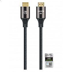 Manhattan kabl 355940 HDMI M, M 8K, 60Hz, 48Gbps, 2m