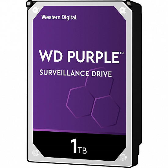 WD HDD 1TB WD11PURZ SATA3 64MB 5400rpm Caviar Purple