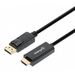 Manhattan kabl 152679 DisplayPort, M - HDMI, M 1080, 1,8m