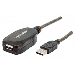 Manhattan kabl 150248 USB-A M, F 2.0, 480Mbps, produžni aktivni, 10m