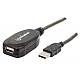 Manhattan kabl 150248 USB-A M, F 2.0, 480Mbps, produžni aktivni, 10m