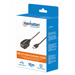 Manhattan kabl 150248 USB-A M, F 2.0, 480Mbps, produžni aktivni, 10m