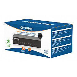 Intellinet LAN switch 530347 10, 100, 1000 8port, metalni