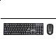 Manhattan tastatura+miš Wireless  181068 US, black