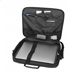Manhattan torba za laptop 17.3"  Cambridge Clamshell 439992, black