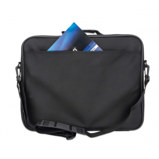Manhattan torba za laptop 15.6"  Cambridge Clamshell 439947, black