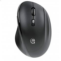 Manhattan miš Wireless Ergonomic 190237, black