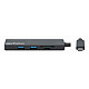 Manhattan USB-C HUB 3port  164948 3.2 G1, 5Gbps, CR, Crni